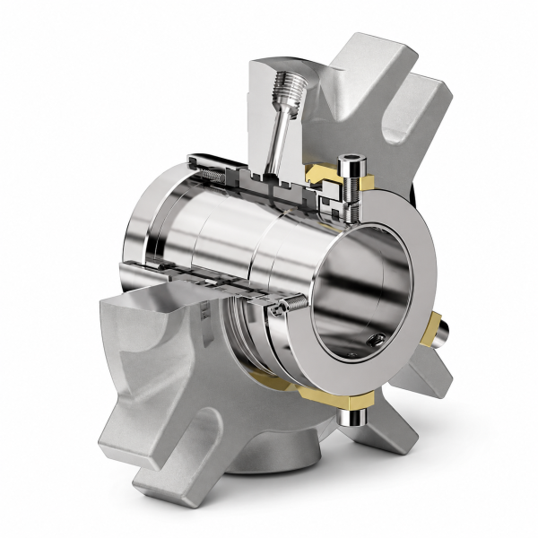 EDMA Double Cartridge Mechanical Seal for ANSI Chemical Pumps